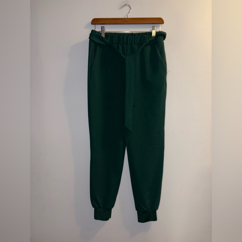 Rachel Zoe | Green Crepe Joggers